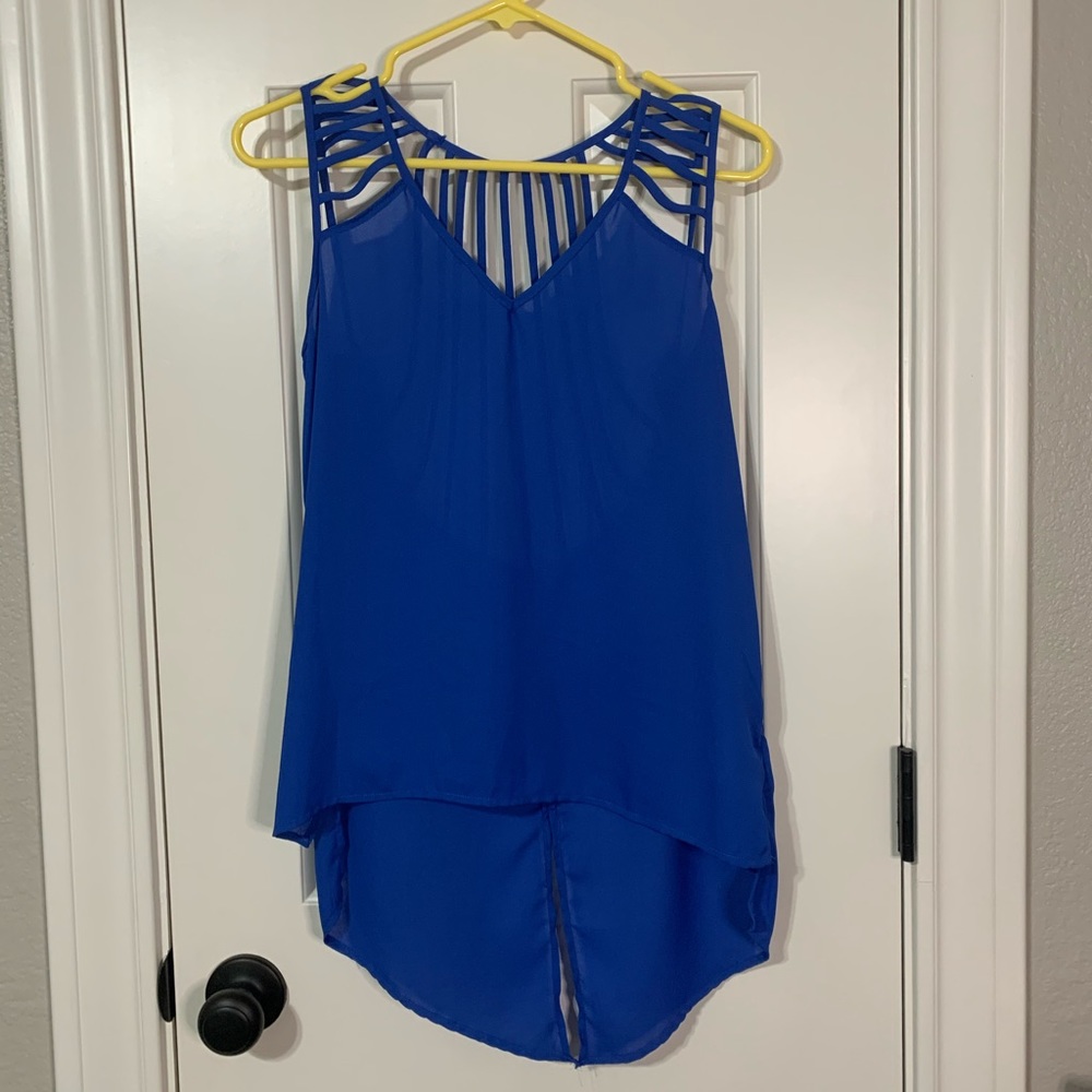 Caged Sleeveless Top
